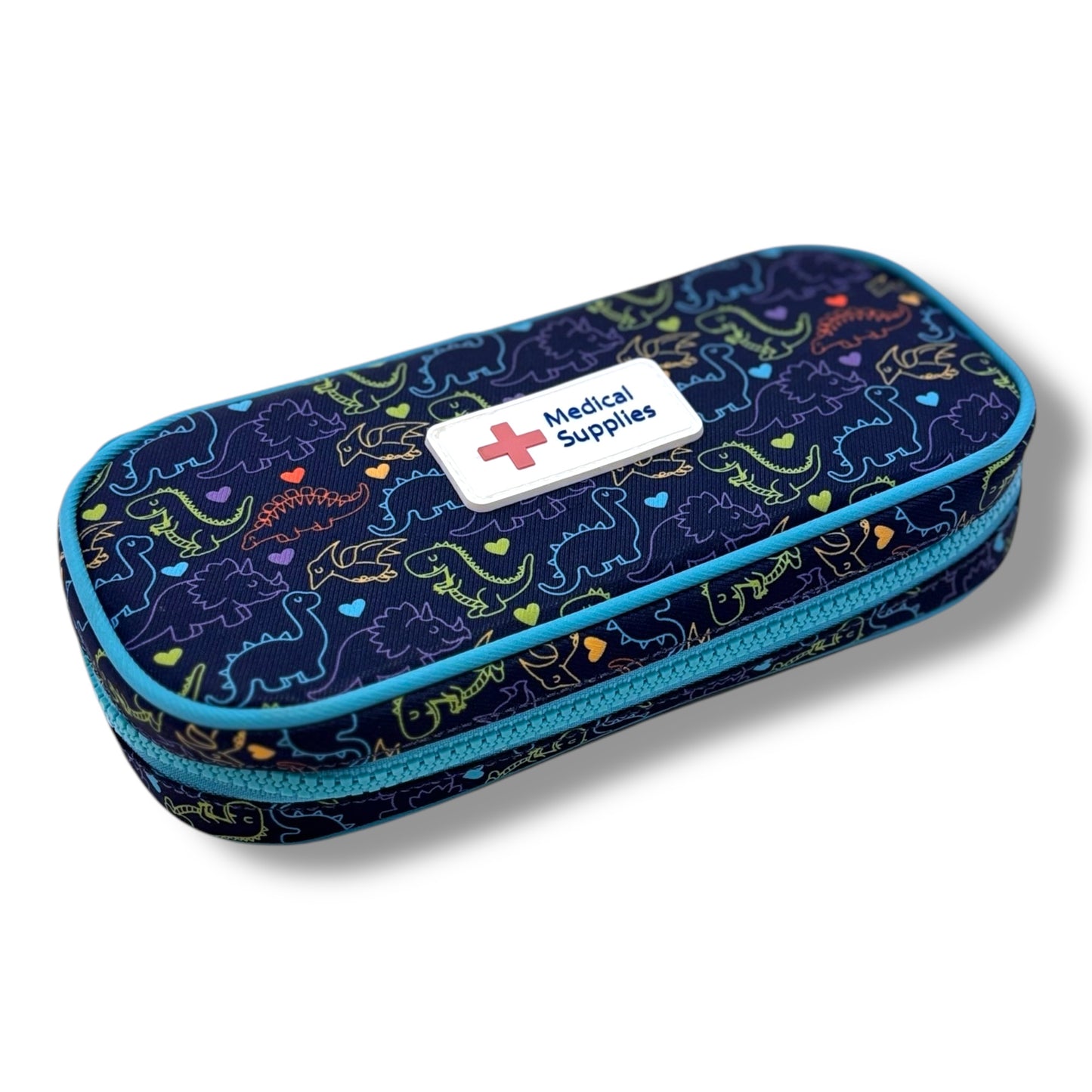 Dinosaur insulated EpiPen case (medical case for EpiPens/ Jext) - pre-order now for delivery end of May