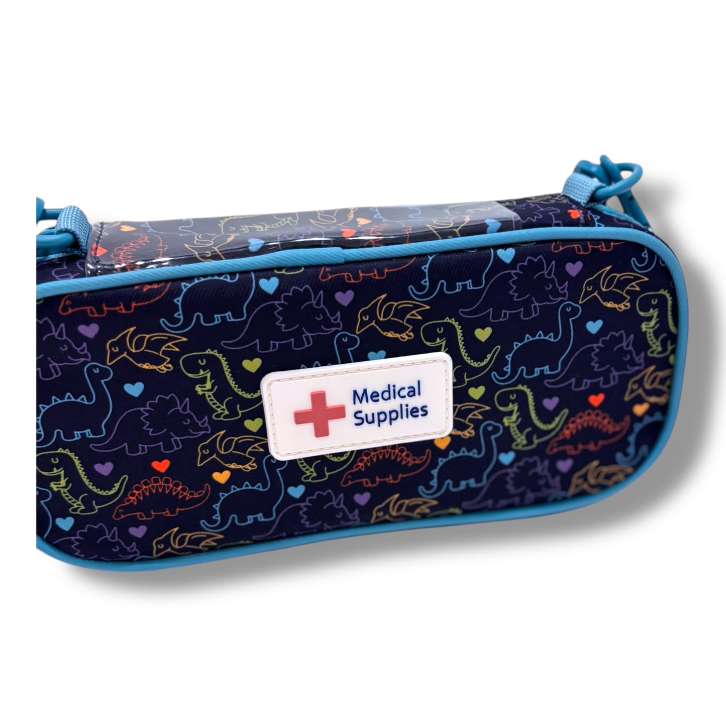 Dinosaur insulated EpiPen case (medical case for EpiPens/ Jext) - pre-order now for delivery end of May