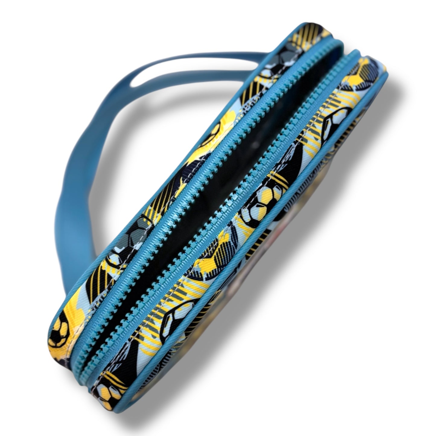 Football print insulated EpiPen case (medical case for EpiPens/Jext) - pre-order now for delivery in July