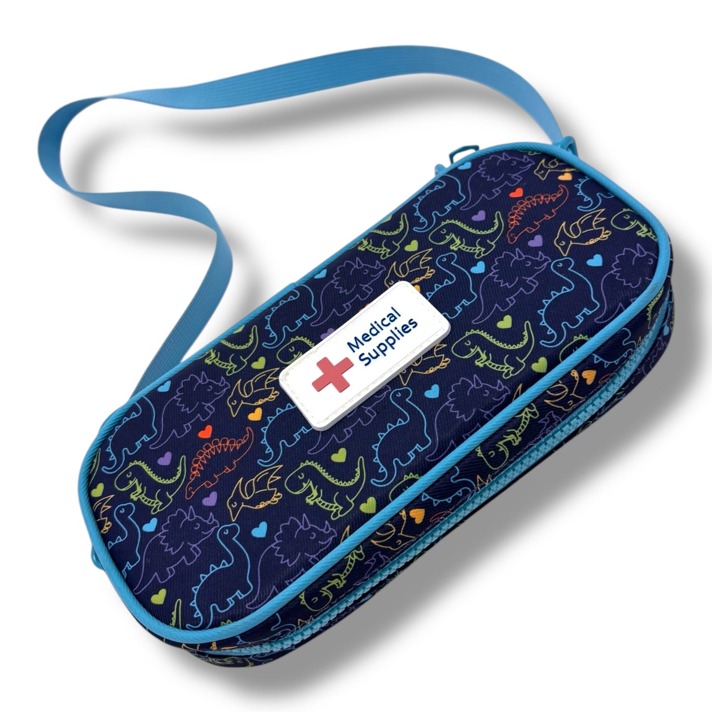 Dinosaur insulated EpiPen case (medical case for EpiPens/ Jext) - pre-order now for delivery end of May