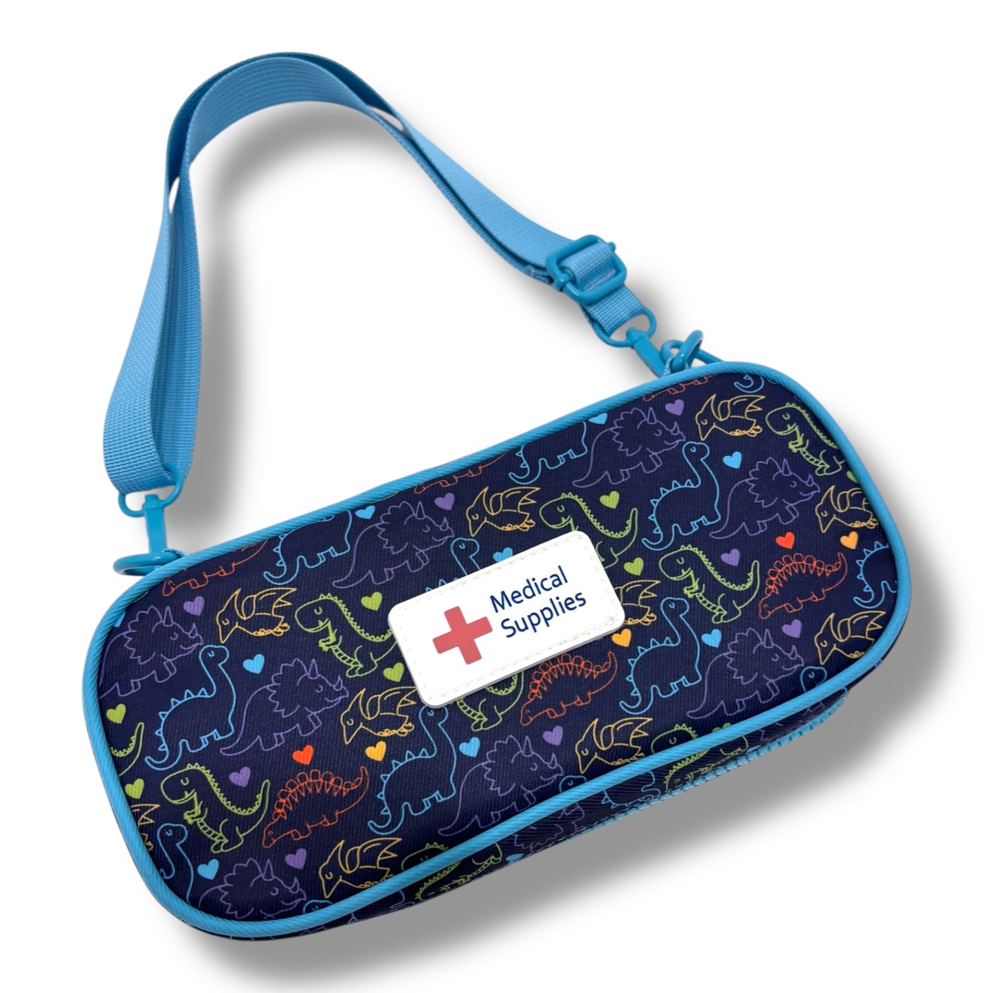 Dinosaur insulated EpiPen case (medical case for EpiPens/ Jext) - pre-order now for delivery end of May