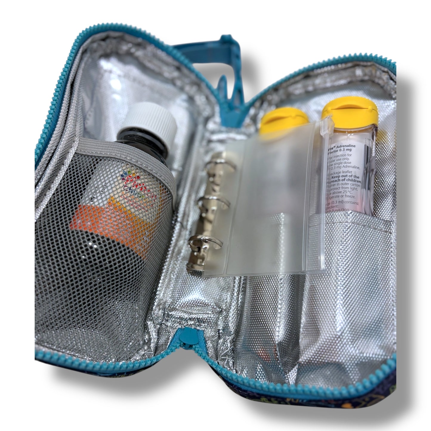 Dinosaur insulated EpiPen case (medical case for EpiPens/ Jext) - pre-order now for delivery end of May